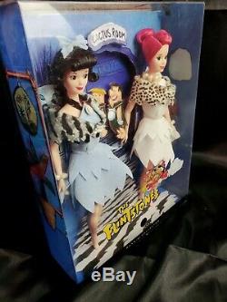 12 Mattel Barbie Doll Flintstones Wilma & Betty Silver Label 2008 Mint NRFB