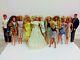 12 Mattel Barbies from the 1960s 1970s 1980s and Bulk Clothing Collection