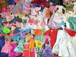 165 Pc Contemporary 1990's-2000's TAGGED Mattel Barbie CLOTHES LOT +FREEBIES