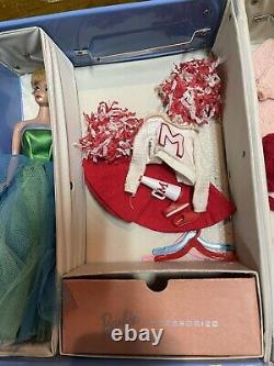 1958 Pats Pending Barbie Doll Clothing Accessories? & Case (1962) collection Lot