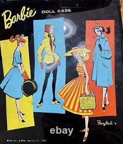 1960-63 Barbie 5 Dolls, 5 Cases! 101+ Outfits, Shoes & Accessories