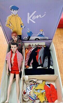 1960-63 Barbie 5 Dolls, 5 Cases! 101+ Outfits, Shoes & Accessories