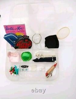 1960's VINTAGE BARBIE LOT, Doll, Clothing, Roman Holiday, Dresses & Accessories