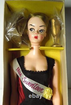 1961 MARX 18 MISS SEVENTEEN Doll BARBIE Bild Lilli NEAR MINT with ORIGINAL BOX