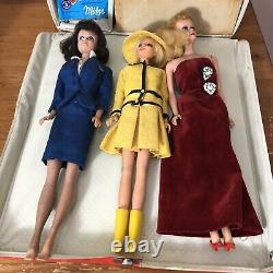 1962 Midge 1958 barbie 1960 ken Dolls With Tons Of Accessories