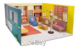 1962 Vintage Portable Folding Cardboard Barbie Doll Toy Dream House Reproduc