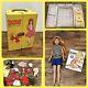 1964 BARBIE lil sister Skipper doll CARRYING CASE CLOTHES ACCESSORIES Rare BOOK