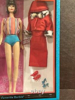 1965 My Favorite Barbie Doll Brunette American Girl Mattel T2147 Vintage Repro