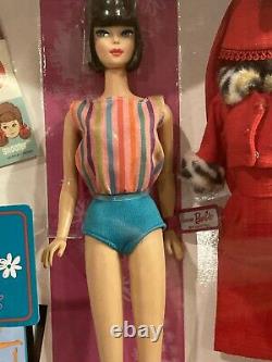 1965 My Favorite Barbie Doll Brunette American Girl Mattel T2147 Vintage Repro