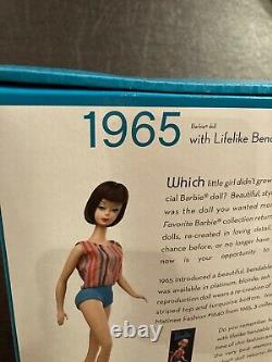 1965 My Favorite Barbie Doll Brunette American Girl Mattel T2147 Vintage Repro