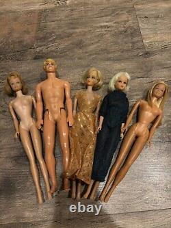 1966-1968 RARE Barbie & Ken Dolls (In My Storage 20+ Years) Vintage / Must Go