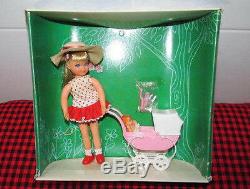 1966 EXTREMELY RARE Barbie Vtg. TUTTIBOXED SETWALKIN`MY DOLLY! 3552NEW+MINT