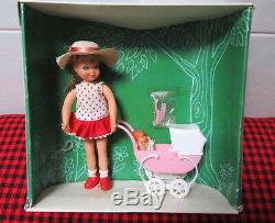 1966 EXTREMELY RARE Barbie Vtg. TUTTIBOXED SETWALKIN`MY DOLLY! 3552NEW+MINT