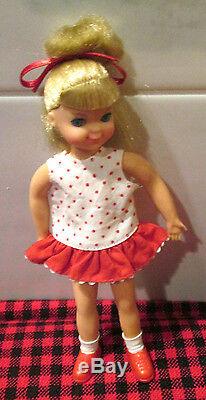 1966 VERY RARE Barbie Vtg. TUTTIBOXED SETWALKIN`MY DOLLY! 3552COMPLETE+MINT