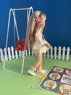 1967 Vintage Barbie SWING-A-LING TUTTI #3560 COMPLETE With VHTF SWING