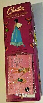 1968 BARBIE CHRISTIE DOLL 1119 TNT MINT OSS Never Removed from Box Wrist Tag