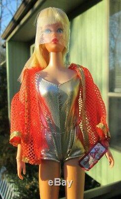 1969 Mod Blonde Dramatic New Livingbarbie1116osswrist Tagmint Doll+outfit