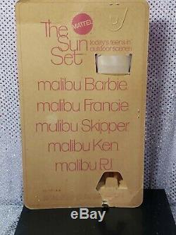 1970 Original Vintage Malibu Sun Set Barbie Doll Mattel 1067 Mint Nrfb