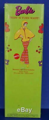 1971 Vintage Twist n Turn Barbie doll MIB sm cello split Marlo flip Vintage TNT