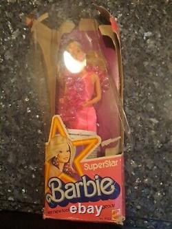 1976 SuperStar Barbie #9720 Doll Is In Mint Condition- Box In Bad Condition