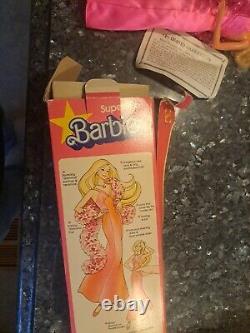 1976 SuperStar Barbie #9720 Doll Is In Mint Condition- Box In Bad Condition