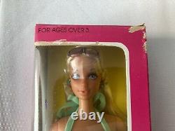 1981 Sunsational Malibu PJ Doll Steffie Face Mattel #1187 NRFB
