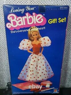 1983 Loving You Barbie Doll Gift Set Mattel 7583 Mint Nrfb