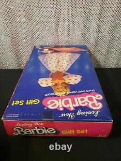 1983 Loving You Barbie Doll Gift Set Mattel 7583 Mint Nrfb