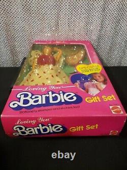 1983 Loving You Barbie Doll Gift Set Mattel 7583 Mint Nrfb