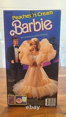 1984 Peaches'N Cream Barbie Doll #7926 NRFB Shipping Included