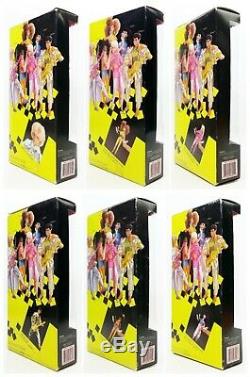 1986 Barbie And The Rockers Ken Diva Barbie Derek Dee Dee & Dana Lot Of 6 Dolls