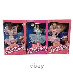 1987 BARBIE PERFUME PRETTY WHITNEY #4557 Barbie #4551 AA #4552 3 Dolls
