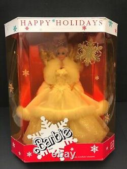 1988 1989 Holiday Barbie Doll Happy Holidays Lot 2