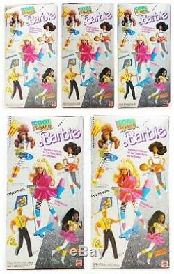 1988 Mattel Cool Times Midge Barbie Christie Ken And Teresa Lot Of 5 Dolls NRFB