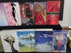 1990-2000's Barbie Doll Collection of 11 Mint Unused Never Removed from Box Wow