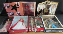 1990-2000's Barbie Doll Collection of 12 Mint Unused Never Removed from Box