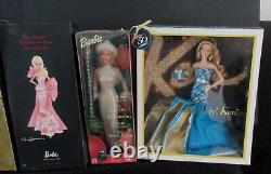 1990-2000's Barbie Doll Collection of 12 Mint Unused Never Removed from Box