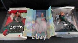 1990-2000's Barbie Doll Collection of 7 Mint Unused Never Removed from Box Wow