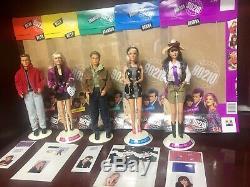 1991 Beverly Hills 90210 Barbie Doll Lot Of 5- Dylan Brandon Kelly Brenda Donna