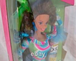 1991 Mattel, Totally Hair Barbie, Brunette, NIB