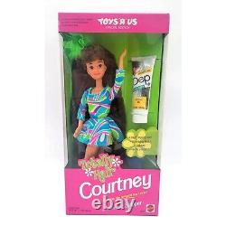 1991 Totally Hair Barbie COMPLETE SET Ken Courtney Skipper Brunette Blonde NRFB