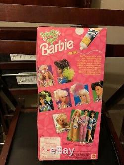 1991 Totally Hair Barbie HTF Rare NRFB Vintage Mattel DEP unopened Damaged Box