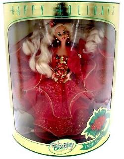 1993 Happy Holidays Special Edition Barbie Doll Mint Condition - Rare Find
