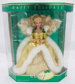 1994 Happy Holidays Special Edition Barbie Doll Mint Condition - Rare Find