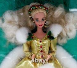 1994 Happy Holidays Special Edition Barbie Doll Mint Condition - Rare Find