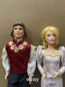 1994 The Swan Princess Princess Odette and Prince Derek Dolls by TYCO