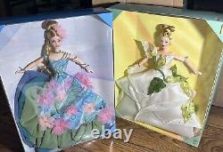 1997 2 Barbies-Lily Barbie And Water Lily Claude Monet Limited Editions