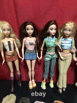 1999 Vintage My Scene Barbie Doll Lot Clothes Accessories by Mattel