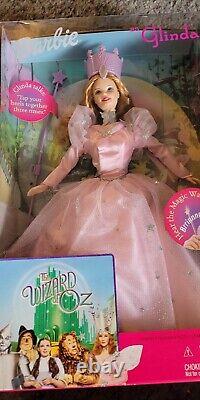 1999 Wizard Of Oz Barbie Collector Set Dorothy Lion Glinda Scarecrow Tin Man, etc