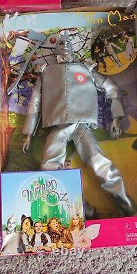 1999 Wizard Of Oz Barbie Collector Set Dorothy Lion Glinda Scarecrow Tin Man, etc